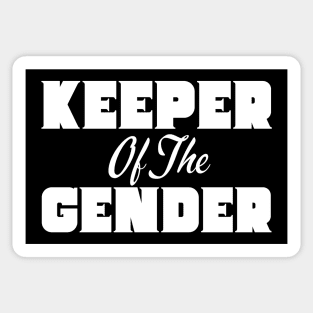 Keeper Of The Gender Sticker